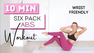 10 min SIX PACK ABS | Intense Core Workout | No Wrists