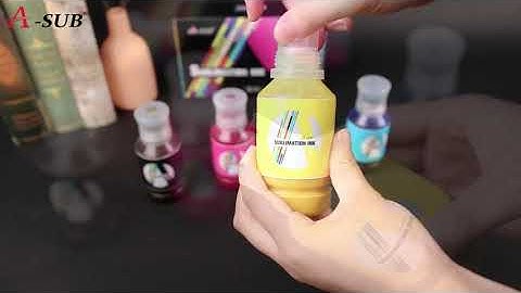 How to Use A-SUB 600ML Premium Sublimation Ink? Step by Step