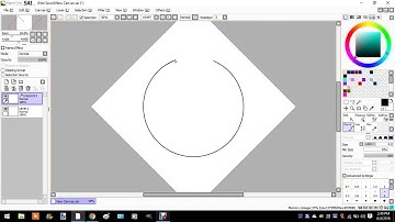 I is magik (Making a perfect circle in Paint Tool SAI)