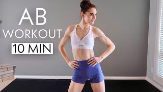 10 MIN INTENSE TOTAL AB EXPRESS WORKOUT - No Repeat, No Equipment (SUPER EFFECTIVE)