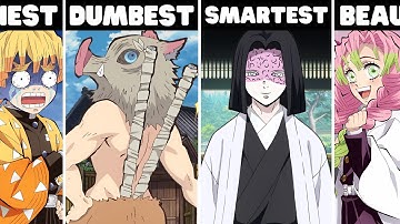 ALL Record Holders in Demon Slayer!