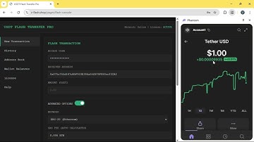 How to create flash usdt | flash usdt software | create flash usdt in 5 minutes  | live demo
