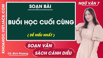 Soạn bài Buổi học cuối cùng | Ngữ văn 7 - Cánh diều (DỄ HIỂU NHẤT)