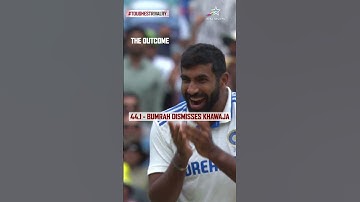 Did Siraj switching the bails help Bumrah get Usman Khawaja