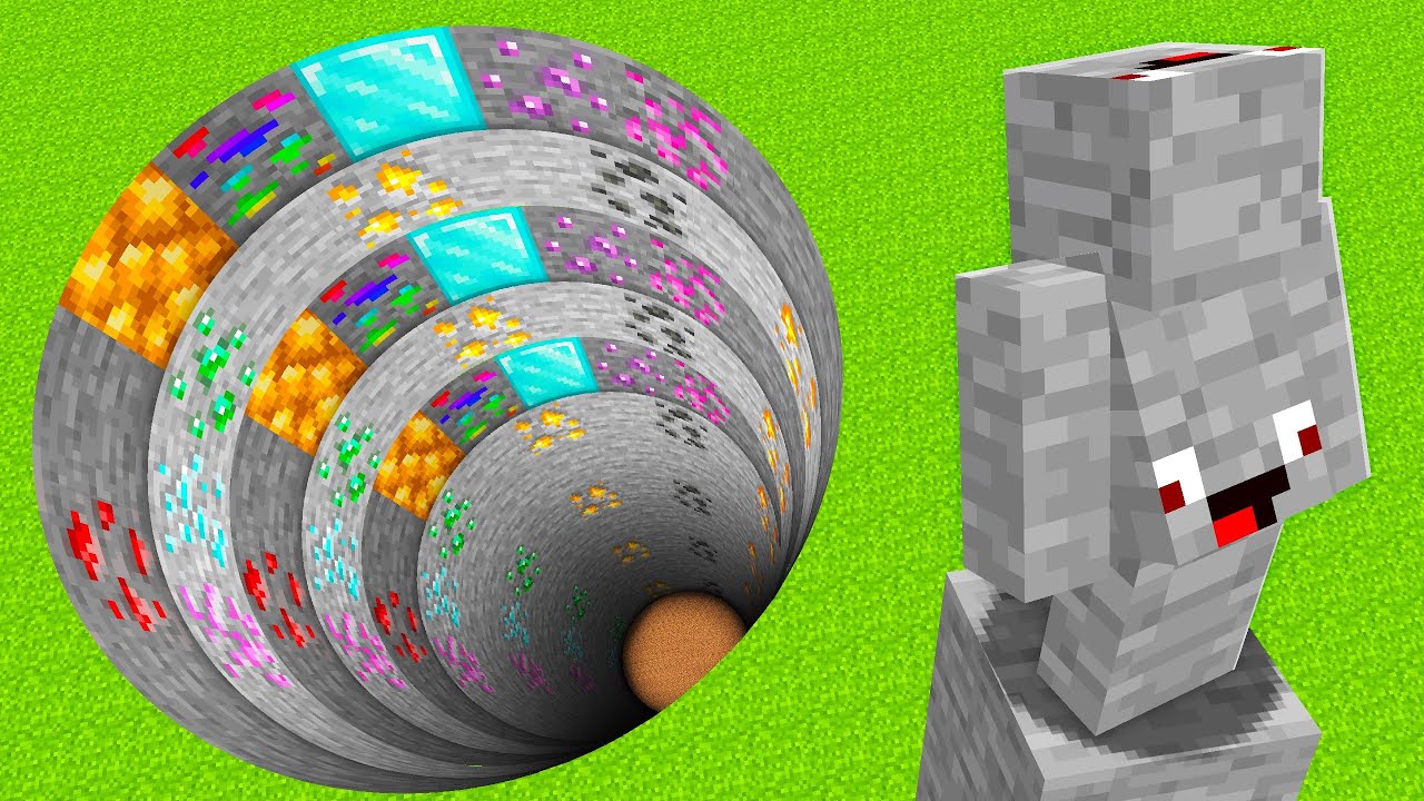 WIR GRABEN ein LOCH zu Minecraft 2