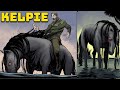 Kelpie  the mysterious black horse of scottish folklore