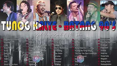 TUNOG KALYE-Batang 90's Dekada 90 hits Songs, Best OPM playlist 2021