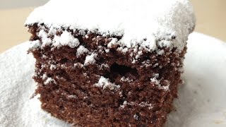 Шоколадный Пирог (Очень Простой Рецепт к Завтраку) Simple Chocolate Cake Recipe, English Subtitles