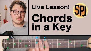Live Lesson! Chords in a Key (and more)