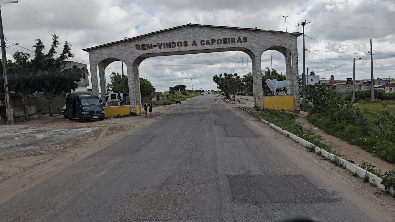 CIDADE DE CAPOEIRAS NO AGRESTE DE PERNAMBUCO.