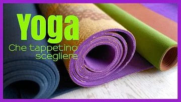 Come disinfettare tappetino yoga?