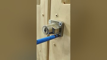 Lockable lock rows can be installed on doors, windows, cabinets and drawers at home! #tools