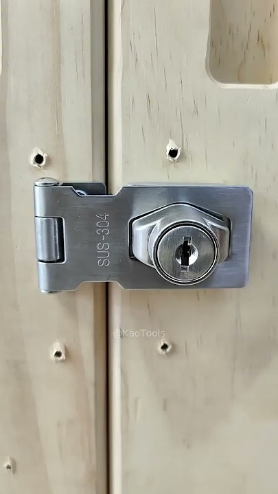 Deretan kunci yang dapat dikunci dapat dipasang di pintu, jendela, lemari, dan laci di rumah! #alat