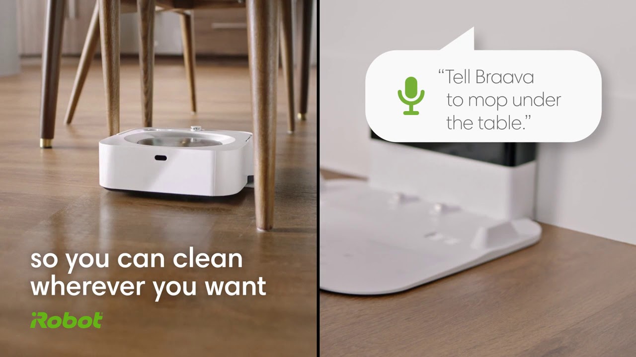 Roomba® and Braava® Voice Control iRobot® AU YouTube