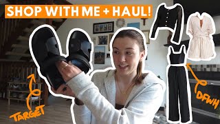 shop with me and HUGE SPRING HAUL (TARGET + DFWH)
