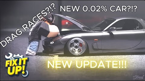 NEW 0.02% AND NEW UPDATE??? (Fix It Up ROBLOX)