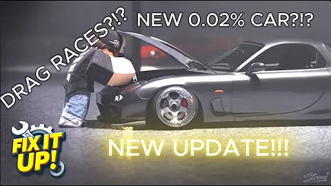 NEW 0.02% AND NEW UPDATE??? (Fix It Up ROBLOX)