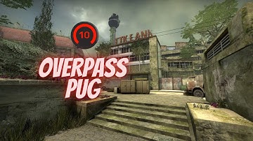 HOW TO OWN EVERYONE ON OVERPASS - CS:GO FACEIT LV 10 CLIPS!