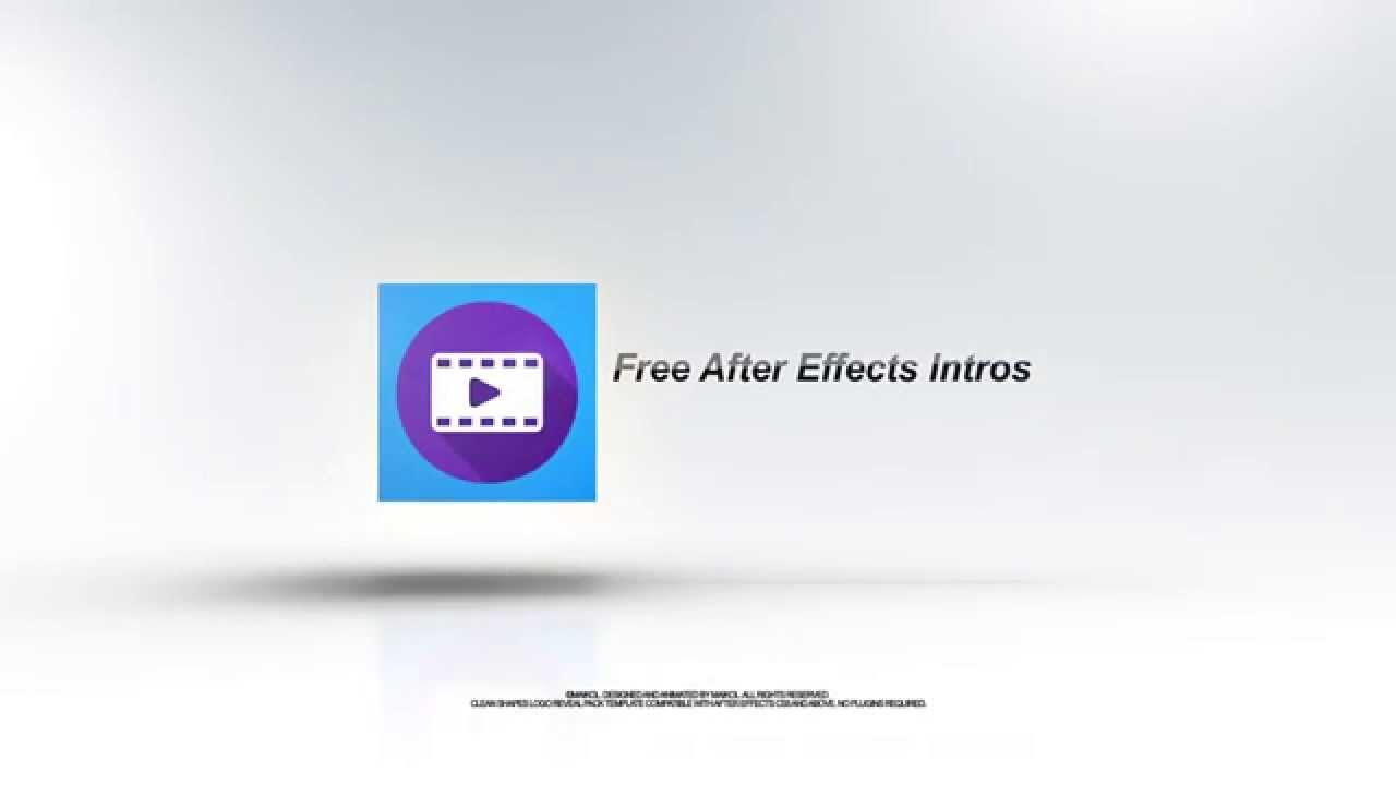 Free Clean Shapes Logo Reveal Pack Intro 6 After Effects