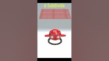 10 Subdivide #shorts #blender #render #animation