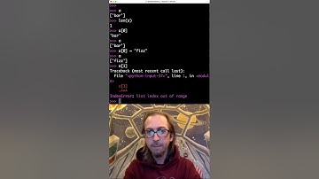 Python Playtime: lists (unedited)