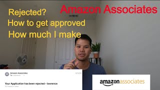 SubPals for Amazon Associates Affiliate Program after being rejected and how much I make on YouTube