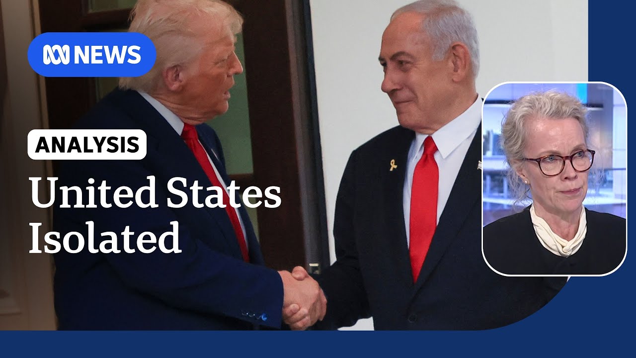 US under pressure as Australia pledges Palestinian recognition | ABC NEWS