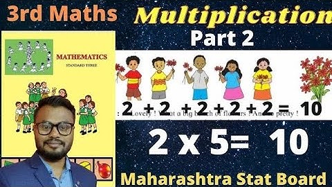 Multiplication   Class 3 Mathematics   Maharashtra State Board Student point academy