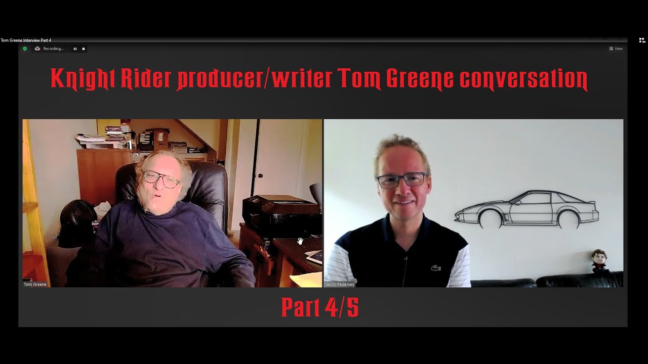 Knight Rider Tom Tom Greene - Knight Rider conversation - part 4/5 - YouTube