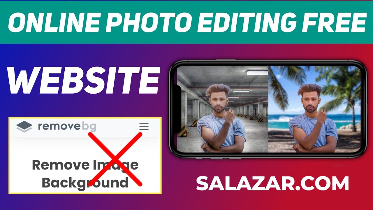 Online Photo Editing Website Background Change Automatically | Google Se  Photo Editing Kaise Kare - YouTube