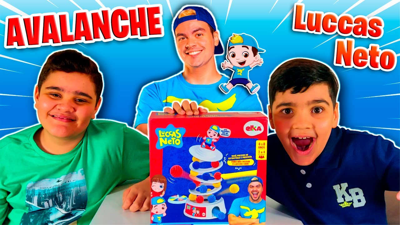 Jogo Infantil Avalanche Lucas Neto Para Meninos E Meninas