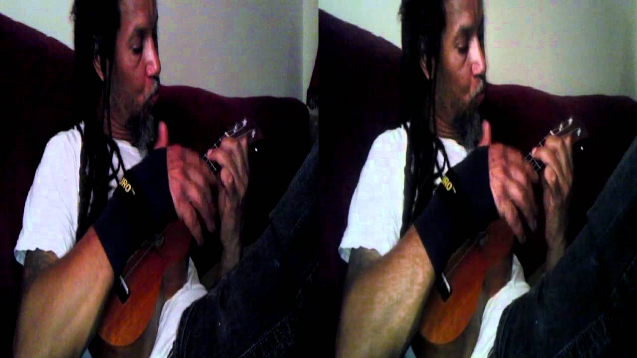 concrete jungle by Bob Marley ukulele by RASDAVID YouTube