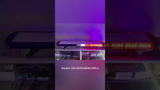 baliza policia azul blanco rojo 4k SIN LOGO