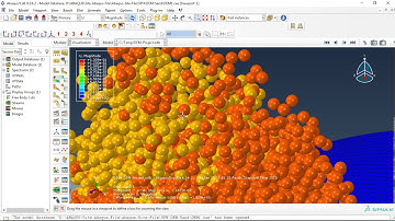 Simulation DEM(Discrete Element Method) in Abaqus step by step