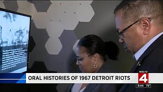 Oral histories of 1967 Detroit riots