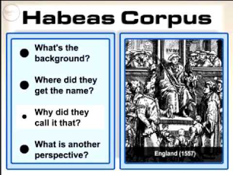 Habeas Corpus