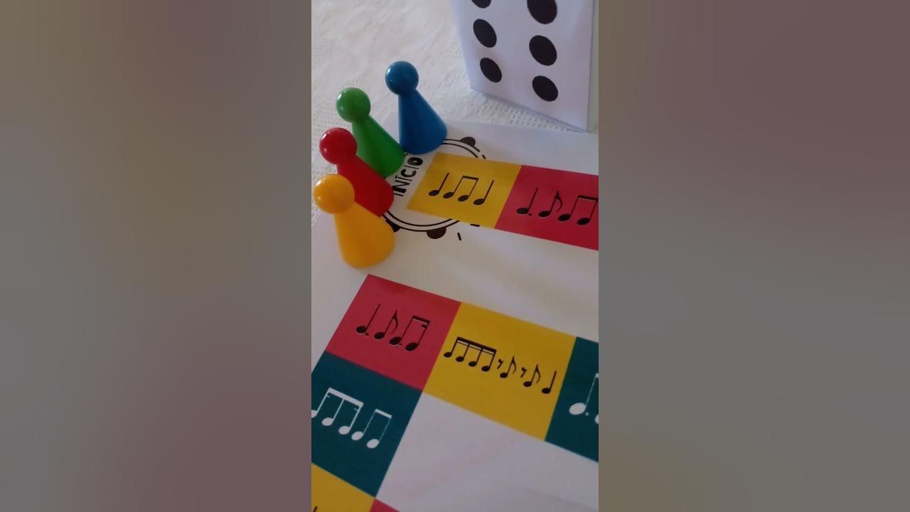 Desafio Musical  Jogo de Tabuleiro Caseiro - Clave de C