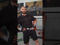 Jiri Prochazka teaches Nina Drama his flying knee and striking technique | UFC 327