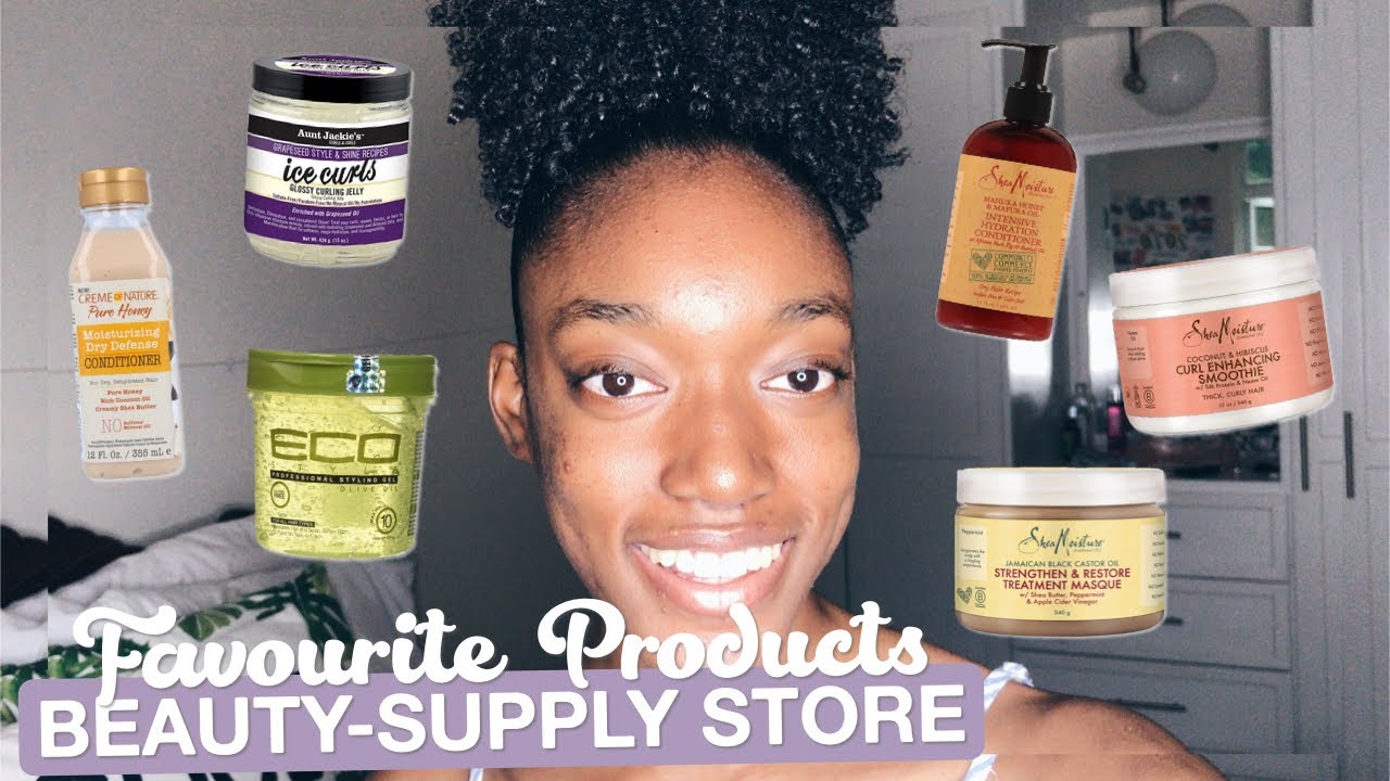 The Best Natural Hair Products From The Beauty Supply Store Youtube