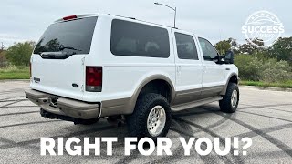 IS THE FORD EXCURSION ANY GOOD!? Would an Excursion make a good vehicle for YOUR FAMILY?