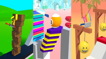 Slice All | Slicer Knife | Slice It All - All Levels Gameplay Android, iOS