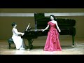 Soprano Young Oak Song &quot;Ich trage meine Minne&quot; Richard Strauss