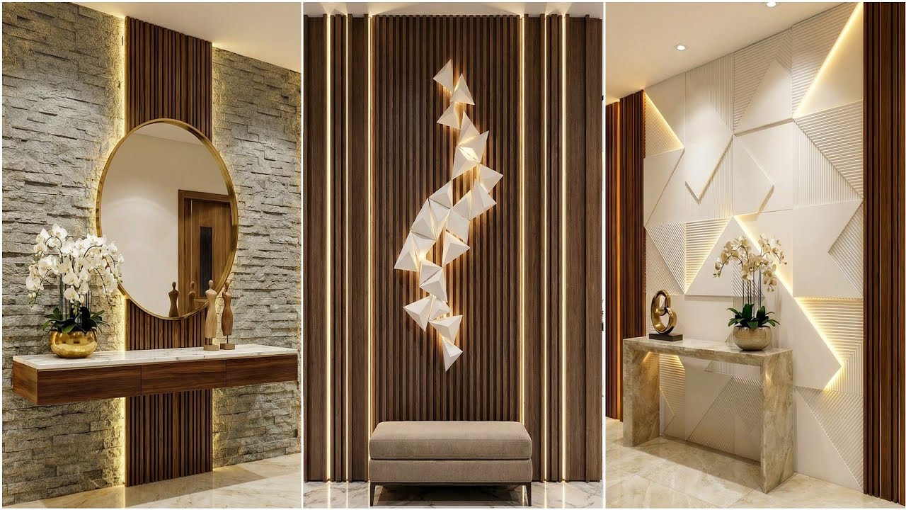 New 100 Modern Wall Decoration Ideas 2026 Best Living Room Wall Cladding For Home Interior Design P2