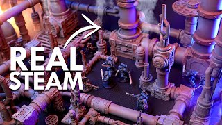 EASY to Print Modular Industrial Steam Pipes | Warhammer Terrain screenshot 3