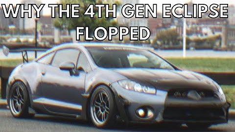 WHY did the 4th Generation Mitsubishi Eclipse Fail? (2006-2012 Sales)