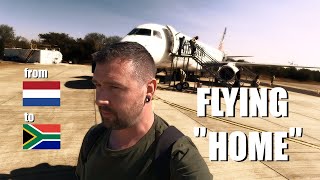MOVING TO SOUTH AFRICA VLOG 4 - Flying home