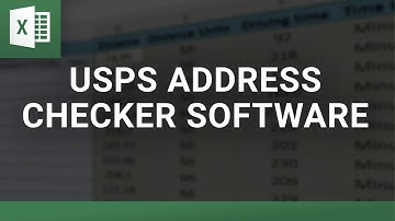 USPS Address Checker Software – Verify and Format Addresses in Excel!
