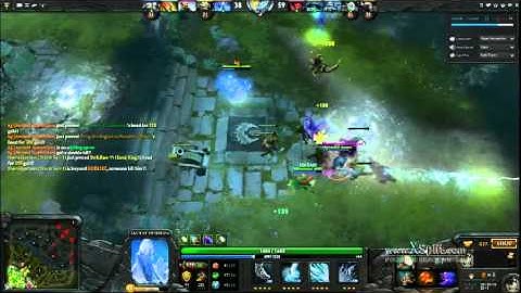 DOTA 2 Ultra Kill with Ancient apparition