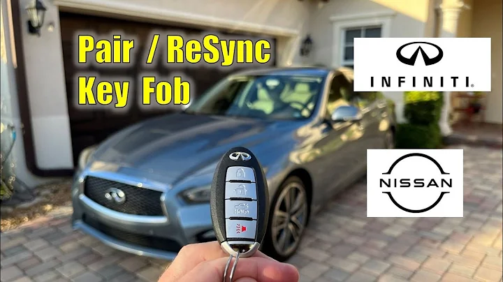 Pair or Resync Key Fob on Infiniti or Nissan 2013 - 2022