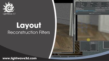Lightwave 3D Reconstruction Filters